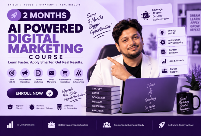 AI powered Digital Marketing Course