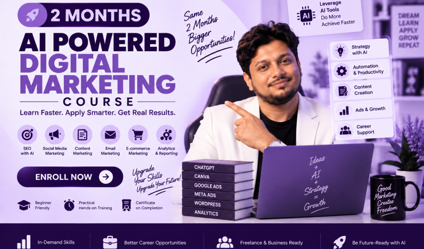 AI powered Digital Marketing Course