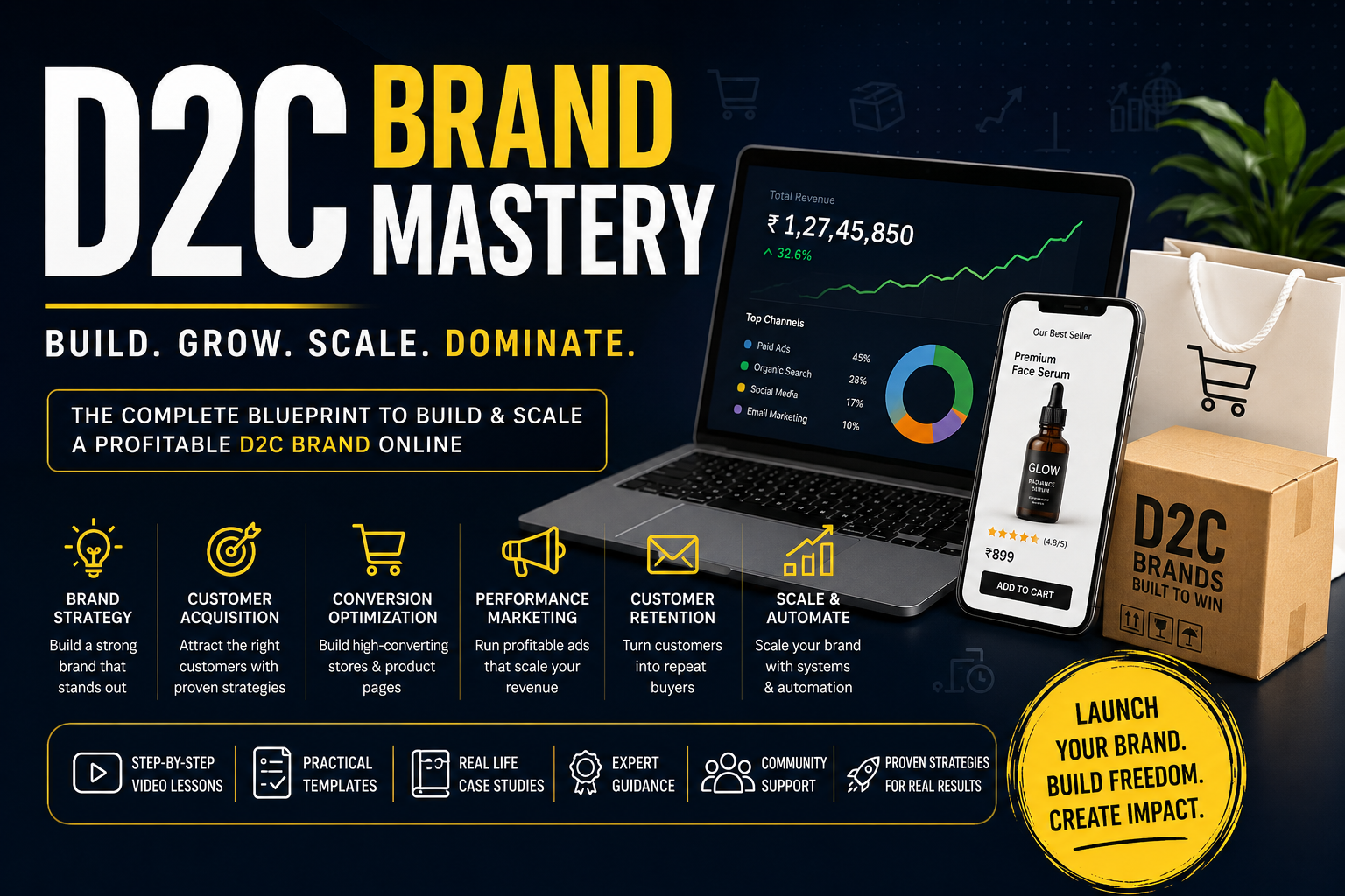 D2C MASTERY COURSE