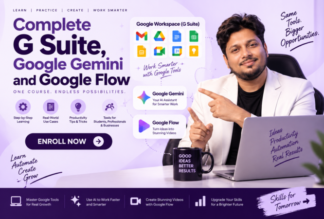 Google Gemini and Google Flow course in India